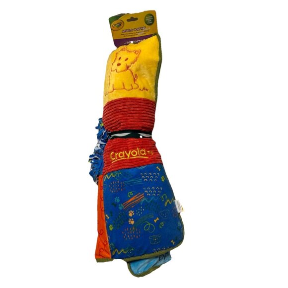 Crayola For Pets Doggie Snuffle Mat & Puzzle Toy With Treat-Hiding Pockets & Cri - Picture 1 of 3